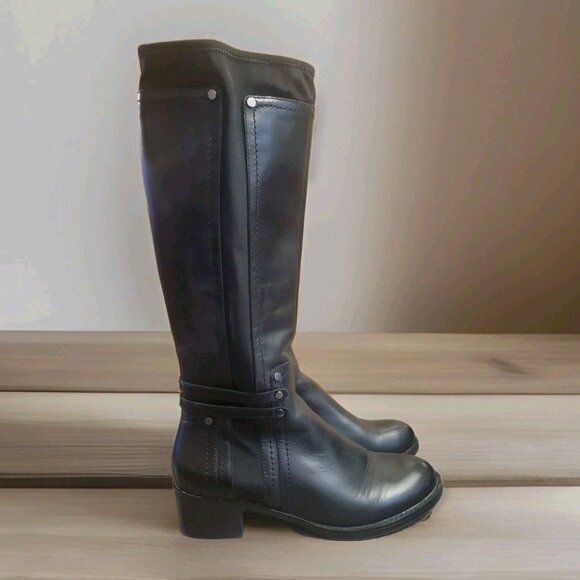 Franco Sarto Merina Knee High Boots Women’s Size 7 Black - Picture 1 of 12